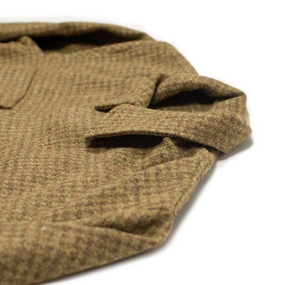 BNWOT - Paratodo London 68 jacket in olive and brown houndstooth wool - MiUSA - Picture 6 of 10